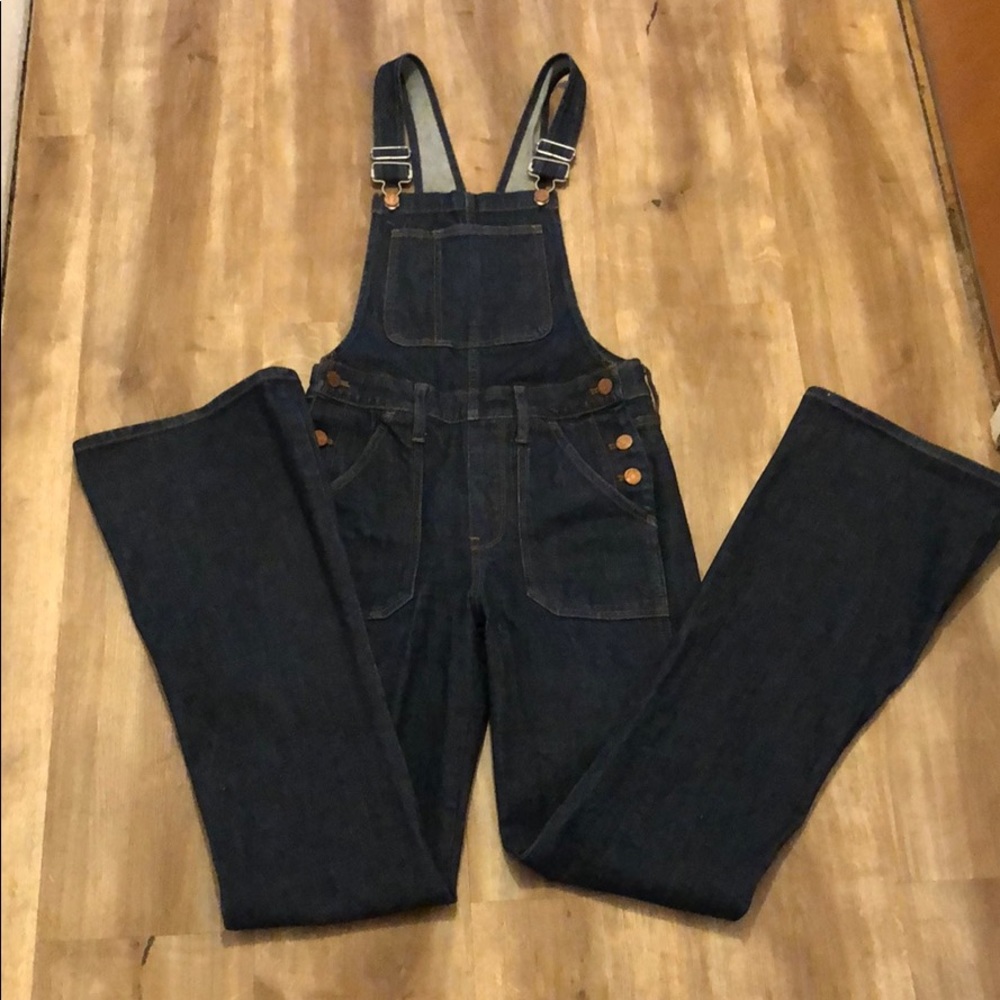 Madewell Flea Market Flare Overall
